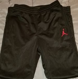 Boys Jordan black joggers